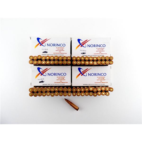 NORINCO 7.62X39MM AMMO LOT
