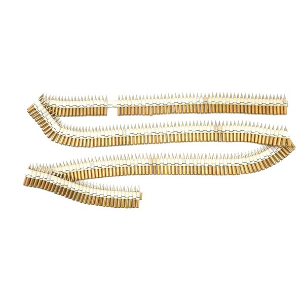 SWEDISH MILITARY 8X63MM SWEDISH  ON CLOTH BELT AMMO LOT