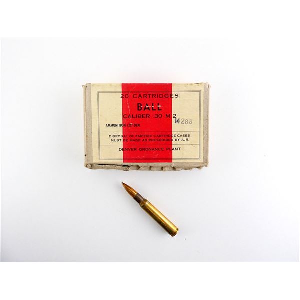 WWII U.S. MILITARY .30-06 SPRG AMMO LOT