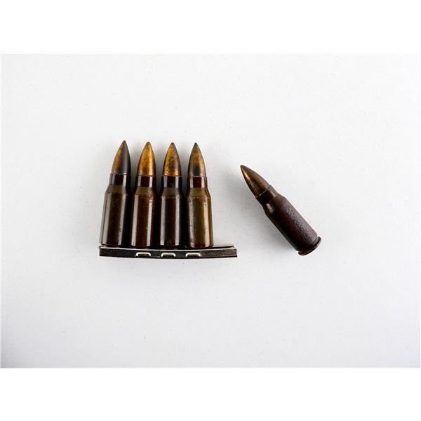 WWII GERMAN MILITARY 7.92 KURZ AMMO LOT