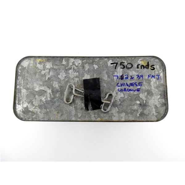 CHINESE MILITARY SPAM CAN 7.62X39MM AMMO LOT