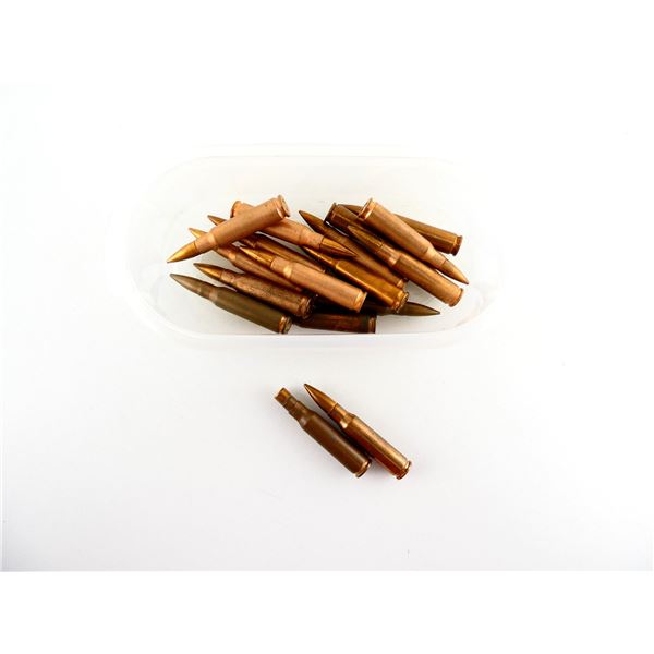 ASSORTED CANADIAN MILITARY 7.62 NATO PROOF AMMO LOT