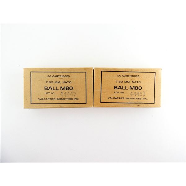 CANADIAN MILITARY 7.62MM NATO AMMO LOT