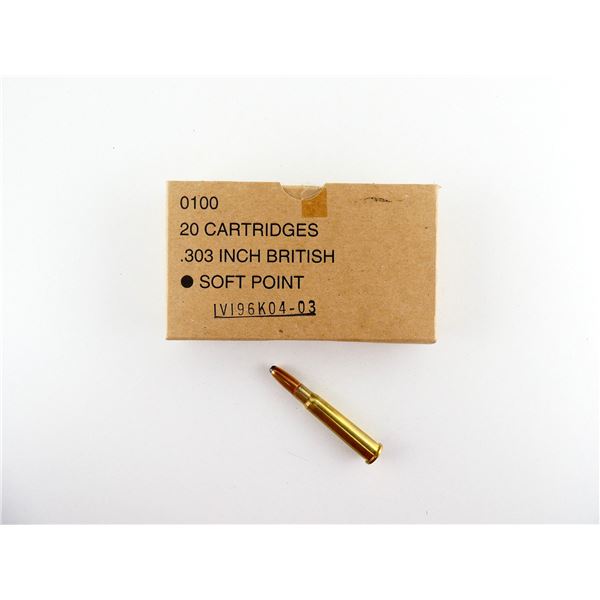 CANADIAN MILITARY .303 BR AMMO LOT