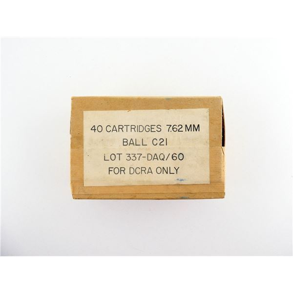 CANADIAN MILITARY 7.62MM NATO AMMO LOT