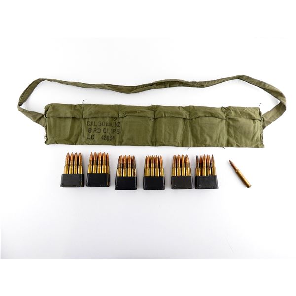 U.S. MILITARY .30 M2 (30-06 SPRG) CALIBER AMMO LOT