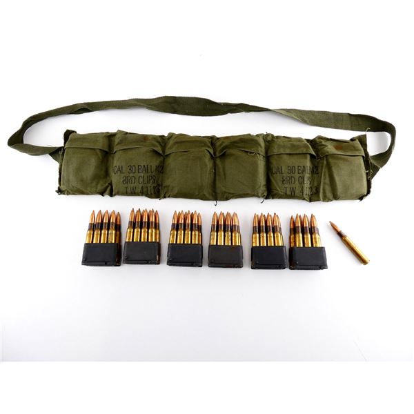U.S. MILITARY .30 M2 (30-06 SPRG) CALIBER AMMO LOT