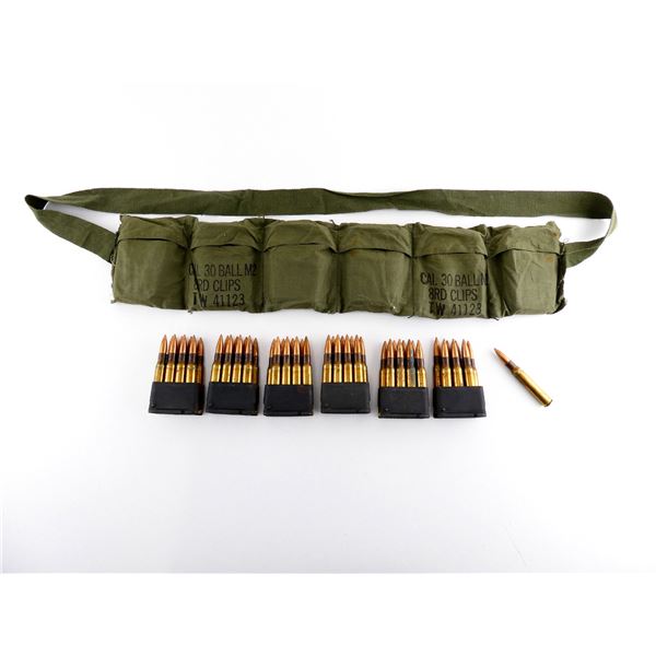 U.S. MILITARY .30 M2 (30-06 SPRG) CALIBER AMMO LOT