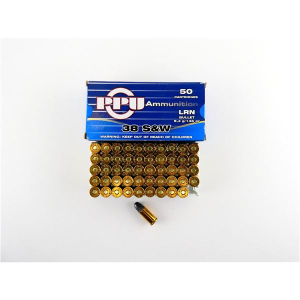 PPU .38 SMITH & WESSON AMMO LOT