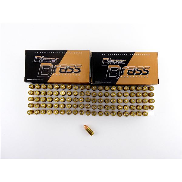 BLAZER 9MM LUGER AMMO LOT