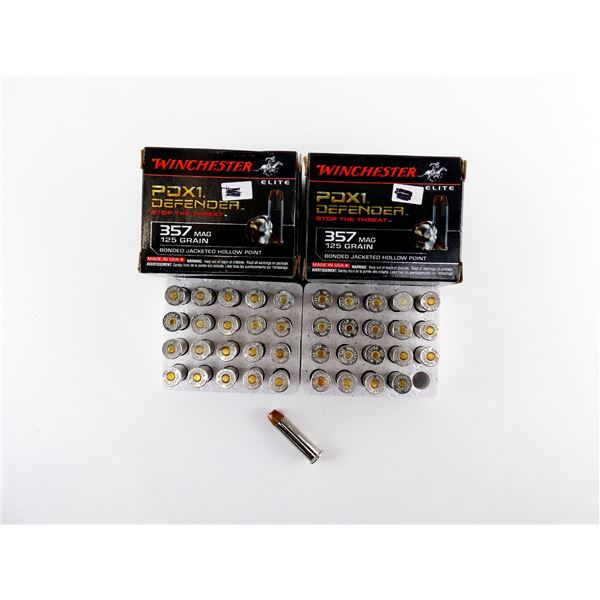 WINCHESTER PDX1 DEFENDER .357 MAGNUM AMMO LOT