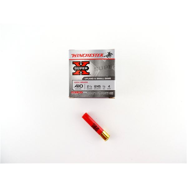 WINCHESTER .410 GAUGE2 1/2' SHOT SHELL AMMO LOT