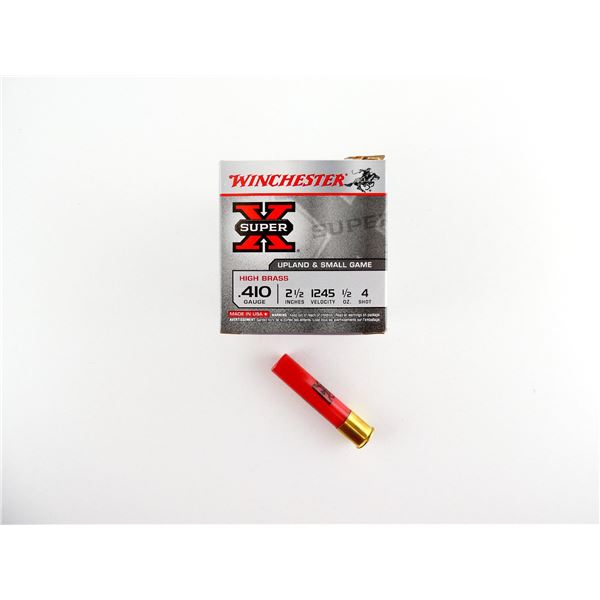 WINCHESTER .410 GAUGE2 1/2' SHOT SHELL AMMO LOT