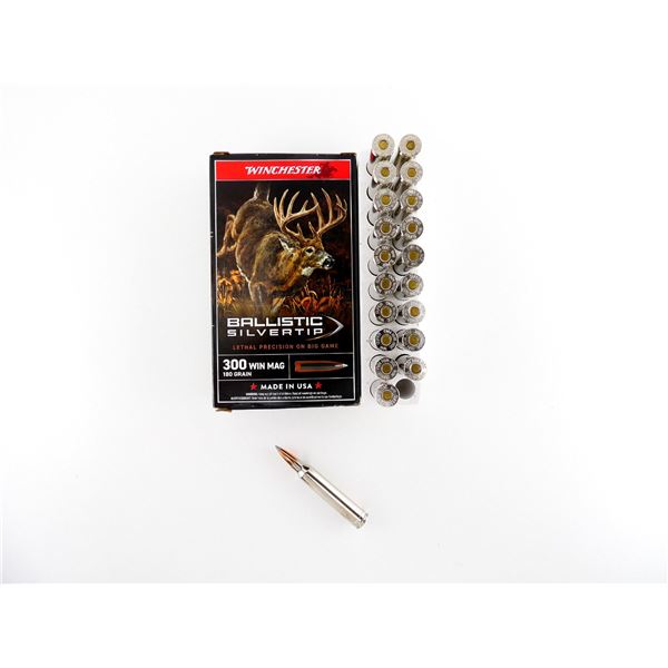 WINCHESTER .300 WIN MAGNUM AMMO LOT