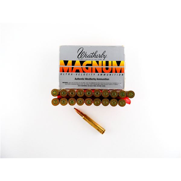 WEATHERBY .340 WEATHERBY MAGNUM AMMO LOT