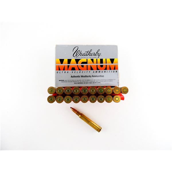 WEATHERBY .340 WEATHERBY MAGNUM AMMO LOT