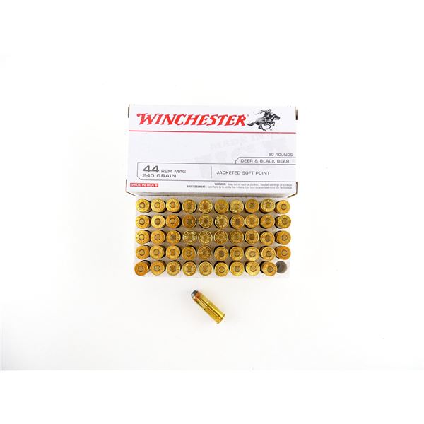 WINCHESTER .44 REM MAGNUM AMMO LOT
