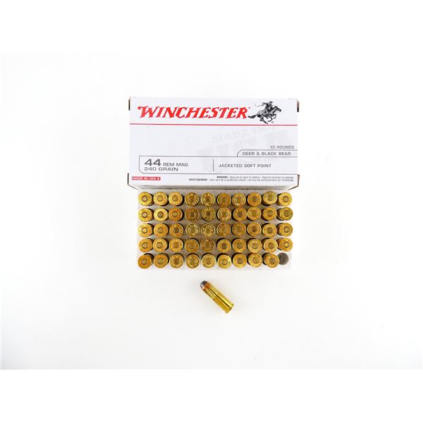 WINCHESTER .44 REM MAGNUM AMMO LOT