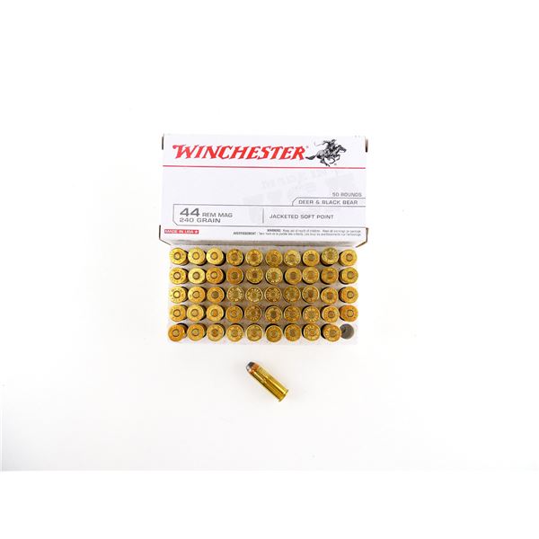 WINCHESTER .44 REM MAGNUM AMMO LOT
