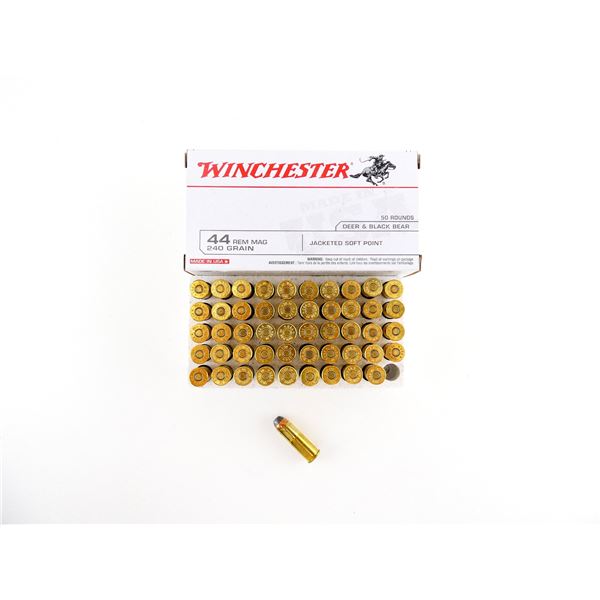 WINCHESTER .44 REM MAGNUM AMMO LOT