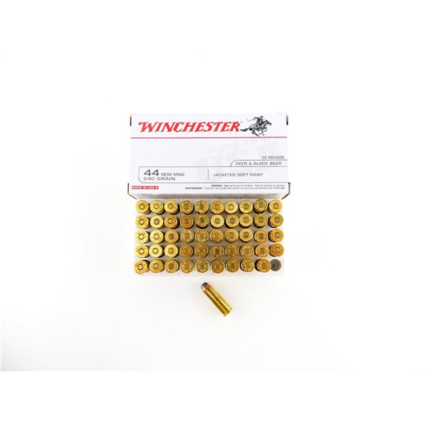 WINCHESTER .44 REM MAGNUM AMMO LOT