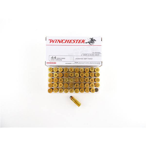 WINCHESTER .44 REM MAGNUM AMMO LOT