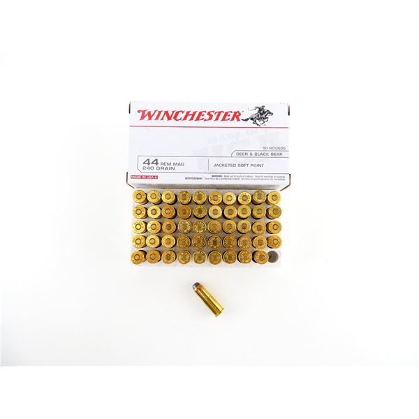 WINCHESTER .44 REM MAGNUM AMMO LOT