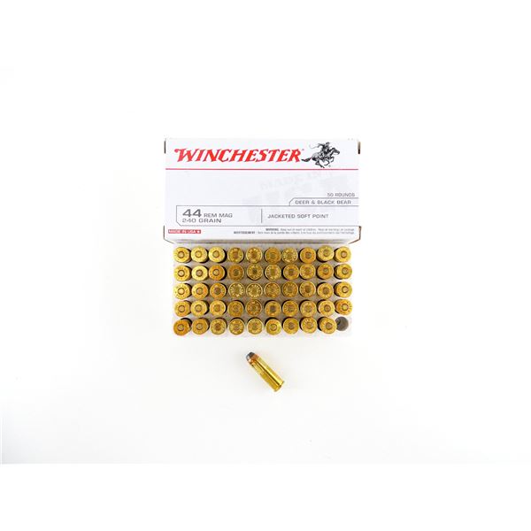 WINCHESTER .44 REM MAGNUM AMMO LOT