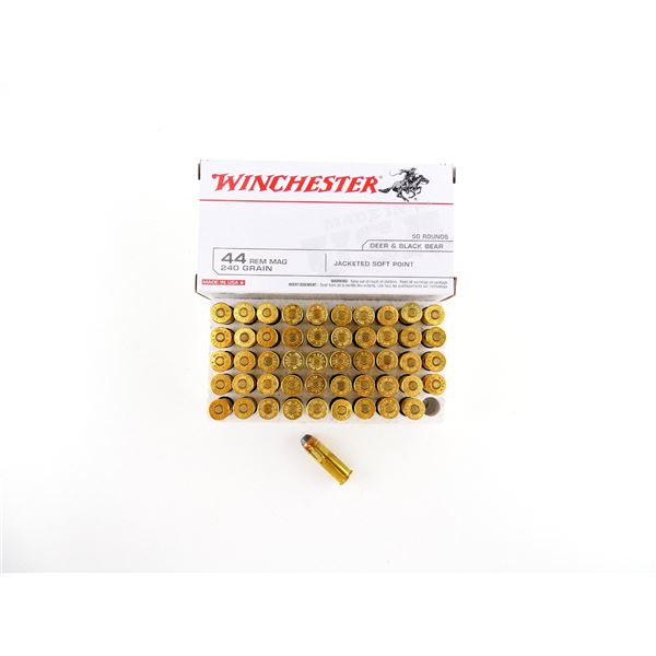 WINCHESTER .44 REM MAGNUM AMMO LOT