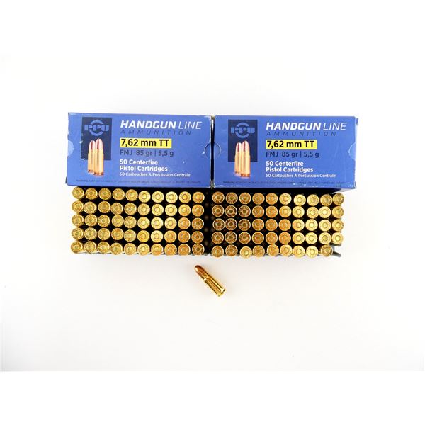 PPU 7.62X25MM TOKAREV AMMO LOT