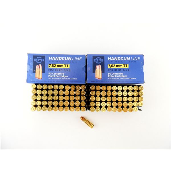 PPU 7.62X25MM TOKAREV AMMO LOT