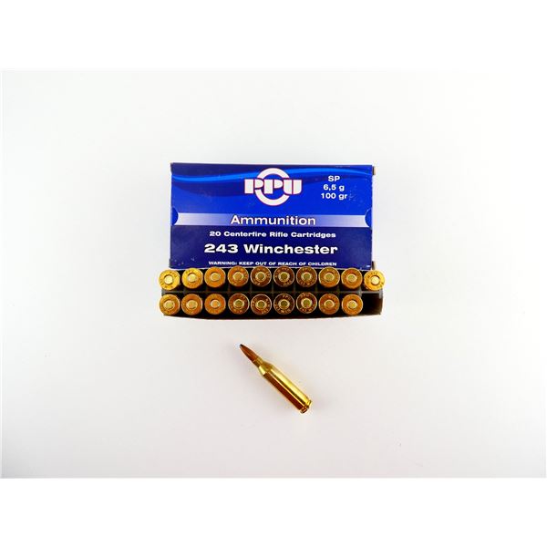 PPU .243 WIN AMMO LOT