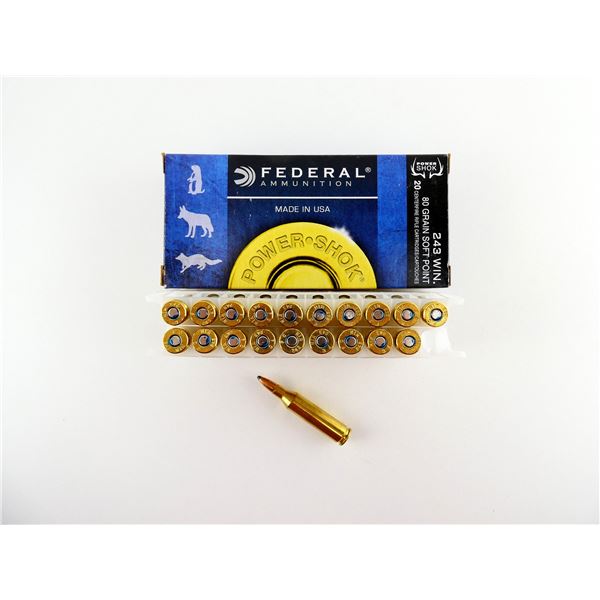 FEDERAL .243 WIN AMMO LOT
