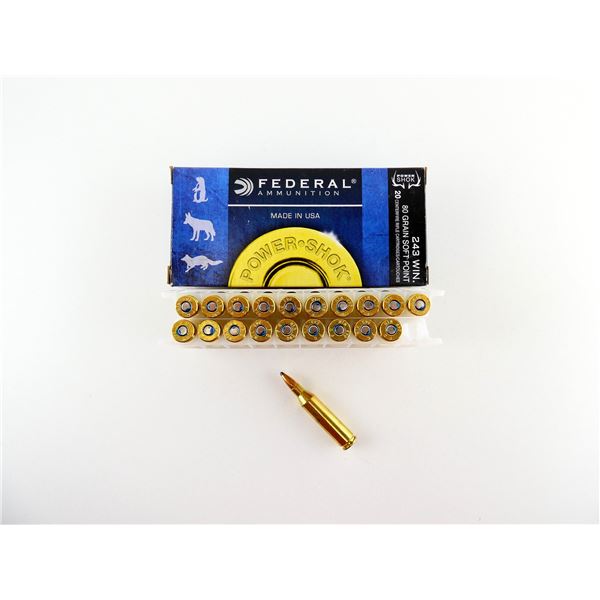 FEDERAL .243 WIN AMMO LOT