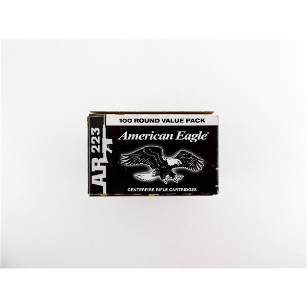 FEDERAL AMERICAN EAGLE .223 REM AMMO LOT