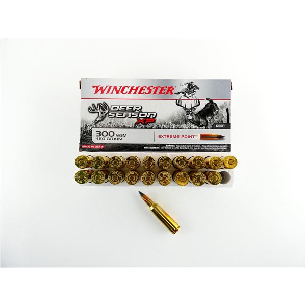 WINCHESTER .300 WSM AMMO LOT