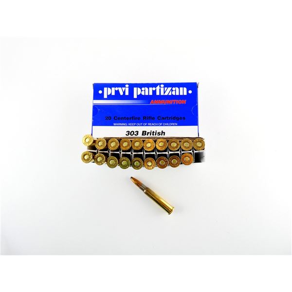 PRVI PARTIZAN .303 BR  AMMO LOT