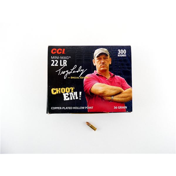CCI MINI-MAG .22 LR TROY LANDRY SPECIAL EDITION AMMO LOT