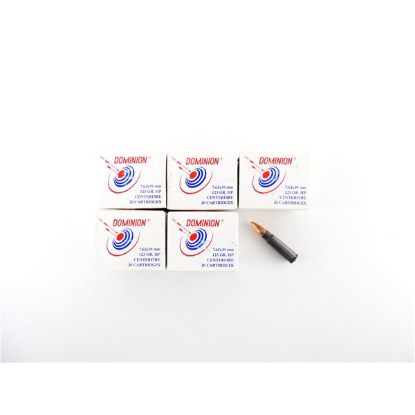 DOMINION 7.62X39MM AMMO LOT