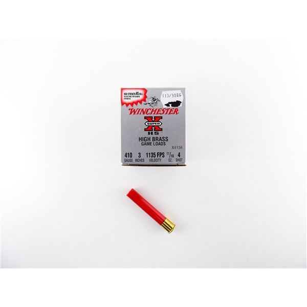 WINCHESTER .410 GAUGE 3" SHOT SHELL AMMO LOT