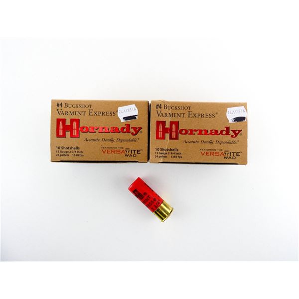 HORNADY 12 GAUGE 2 3/4" SHOT SHELL AMMO LOT