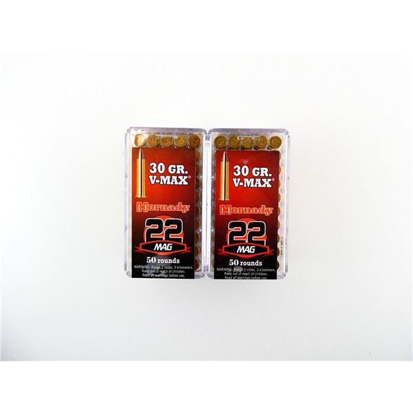 HORNADY .22 MAGNUM AMMO LOT