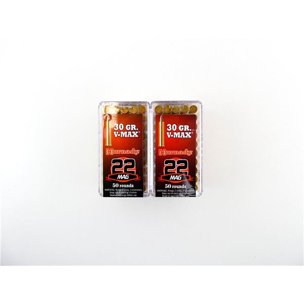 HORNADY .22 MAGNUM AMMO LOT