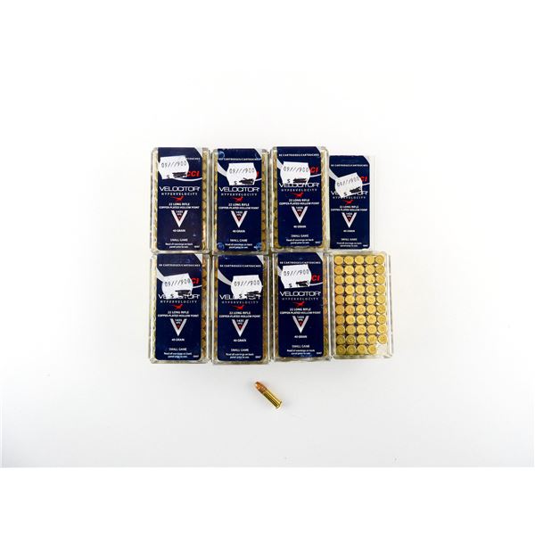 CCI HYPERVELOCITY .22 LR AMMO LOT