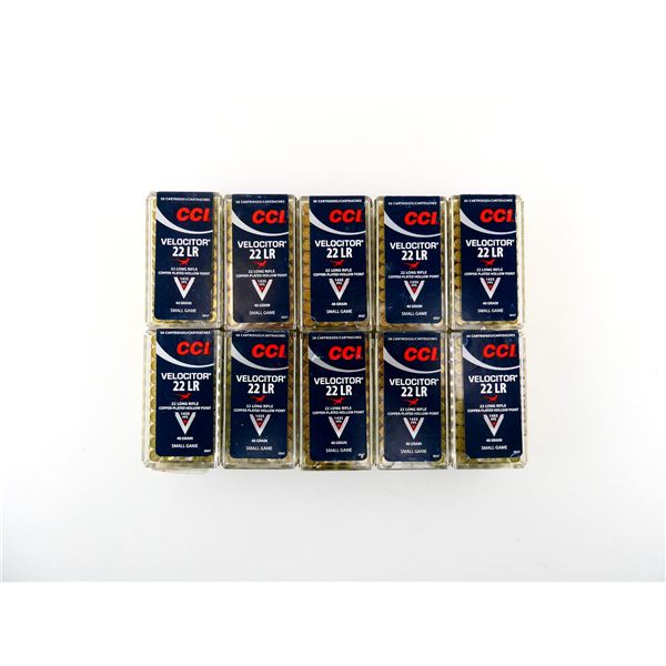 CCI VELOCITOR .22 LR AMMO LOT
