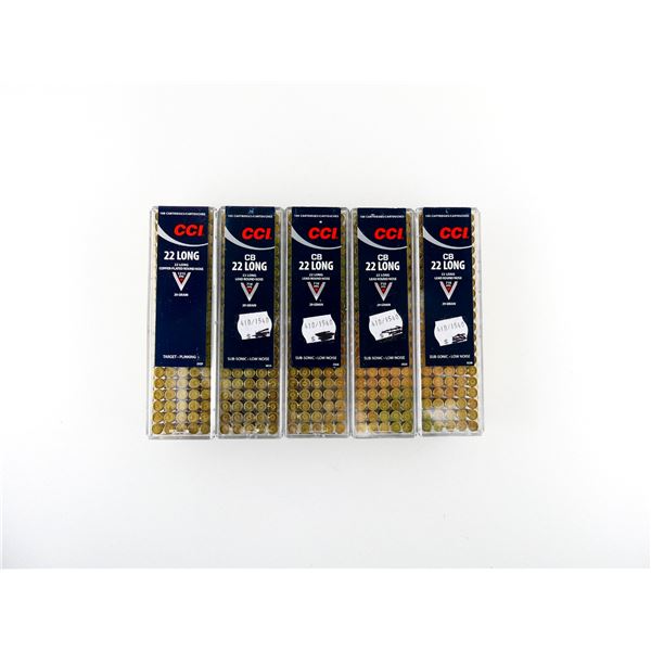 CCI CB .22 LONG AMMO LOT
