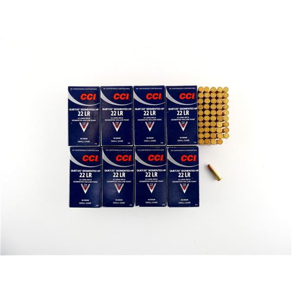 CCI QUIET .22 LR AMMO LOT