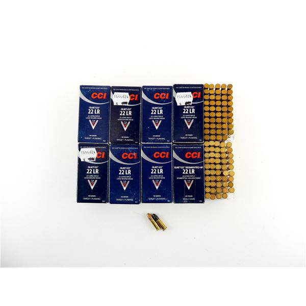CCI QUIET .22 LR AMMO LOT