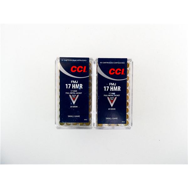 CCI .17 HMR AMMO LOT