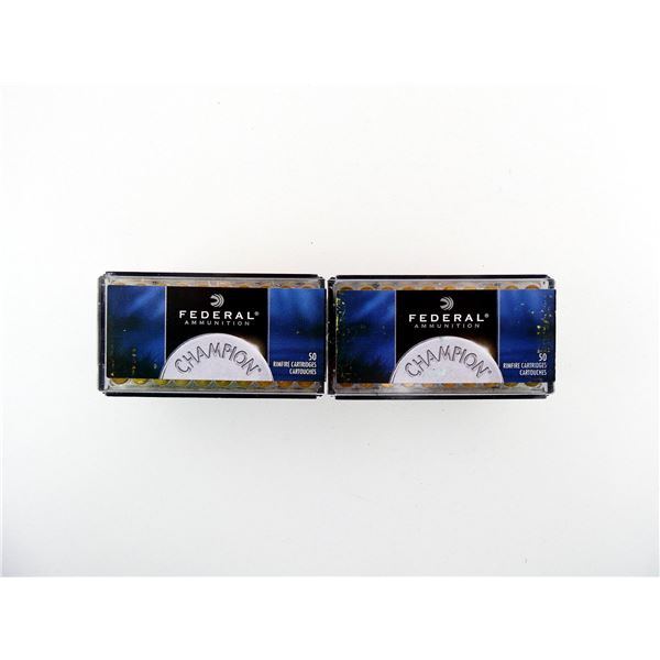 FEDERAL .22 WIN MAGNUM AMMO LOT